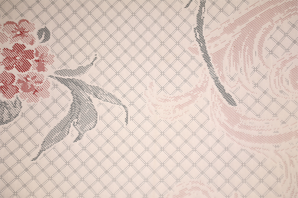 全滌玫瑰花針織空氣層