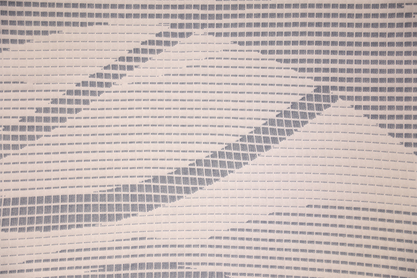 藍(lán)色線條針織空氣層